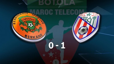 Botola Maroc Télécom D1 (mise à jour - 2è journée): Victoire du Moghreb Tétouan face à la Renaissance de Berkane (1-0)