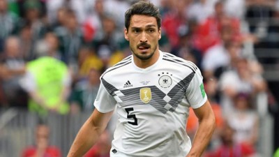 Mondial-2018: L'Allemand Mats Hummels apte à jouer contre la Corée du Sud