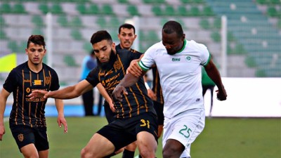 فريق مولودية وجدة يرتقي للصدارة بفوزه على ضيفه فريق اتحاد طنجة 1-0