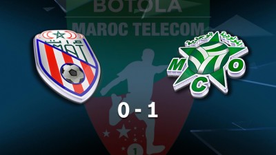 Botola Maroc Telecom D1 (9è journée): Victoire du Mouloudia d'Oujda face au Moghreb de Tétouan (1-0)