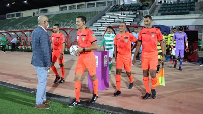 فريق مولودية وجدة يتفوق على ضيفه المغرب الفاسي (2-1)