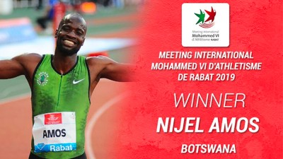 Meeting International Mohammed VI d'athlétisme (Diamond League) : Le Botswanais Nijel Amos s'impose au 800m
