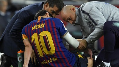 Championnat d'Espagne: Lionel Messi indisponible 3 semaines suite à une fracture du bras droit
