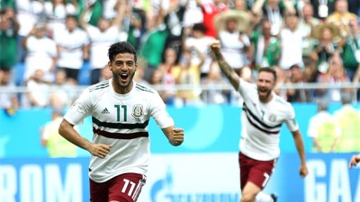 Mondial-2018: le Mexique s'impose face à la Corée du Sud (2-1) et l'élimine