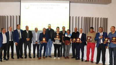 Golf: Franc succès de la 2ème étape du Classic Mid Amateurs Seniors II à Saïdia