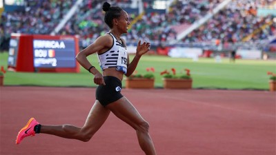 Meeting Mohammed VI d'athlétisme-Ligue de diamant (1500 m).. Victoire et record du meeting de l'Ethiopienne Gudaf Tsegay