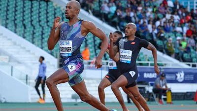 Meeting Mohammed VI d'athlétisme-Ligue de diamant (400 m hommes): Victoire du Bahaméen Steven Gardiner