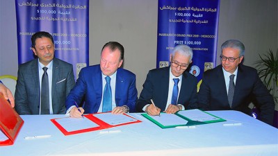 Signature d'une convention pour la création d'un Centre de formation de judo à Marrakech