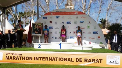 Marathon international de Rabat (Dames): La Kenyane Lydia Cheromei s'adjuge la 4ème édition