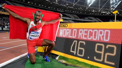 Le Marocain Mohamed Amguoun bat le record du monde du 400m aux championnats “World Para Athletics” de Londres