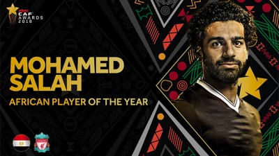 Ballon d'Or africain 2018: L’Egyptien Mohamed Salah conserve son trophée