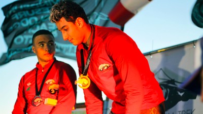 الداخلة: تتويج المغربي يوسف حمري والإيطالية أليس فرانكو بلقب النسخة الرابعة لتظاهرة "موروكو سويم تريك" للسباحة في المياه المفتوحة