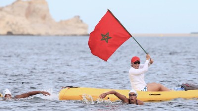 Dakhla: le Français Hérault et l’Italienne Alice Franco sacrés champions de la 3è édition du Morocco Swim Trek