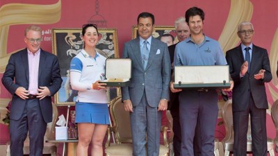 SAR le Prince Moulay Rachid préside à Rabat la Cérémonie de remise des prix de la 46ème édition du Trophée Hassan II et de la 25ème édition de la Coupe Lalla Meryem de golf