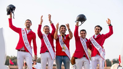 الدوري الملكي المغربي للقفز على الحواجز (محطة الرباط): المنتخب المصري يفوز بلقب كأس الأمم 2019