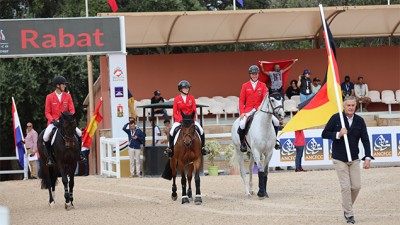 Morocco Royal Tour (étape de Rabat).. La sélection allemande remporte la Coupe des Nations 2022