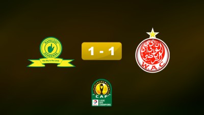 Ligue des Champions de la CAF: Le WAC arrache un nul précieux face aux Sud-Africains de Mamelodi Sandowns