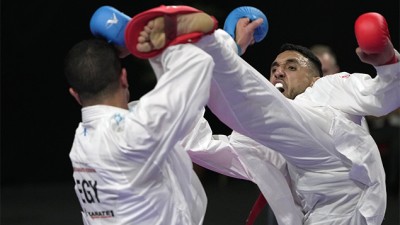 كأس محمد السادس الدولية للكراطي (التباري).. المغربي نبيل الشعبي يتوج ببرونزية وزن أقل من 84 كلغ