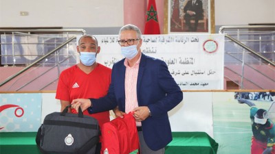 المنظمة العلوية لرعاية المكفوفين بالمغرب تحتفي بالابطال البرالمبيين المتوجين في أولمبياد طوكيو
