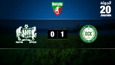 فريق أولمبيك خريبكة يفوز على ضيفه فريق الدفاع الحسني الجديدي 1-0