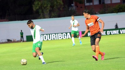 فريق نهضة بركان يعود بانتصار ثمين على حساب أولمبيك خريبكة (0-1) 'مؤجل الدورة ال24'