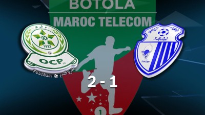 Botola Maroc Télécom D1 (25e journée): L’OCK bat l’IRT 2-1