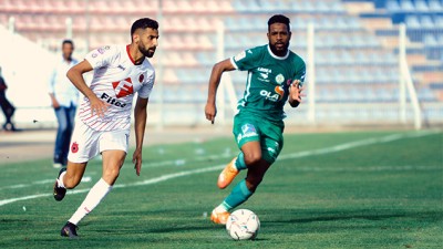 فريق أولمبيك آسفي يتعادل مع ضيفه فريق الرجاء الرياضي 2-2 'البطولة الوطنية الإحترافية (الدورة ال28)'