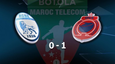Botola Pro M.T. D1 (3ème journée): L'OCS s'impose à domicile face au RCOZ (1-0)