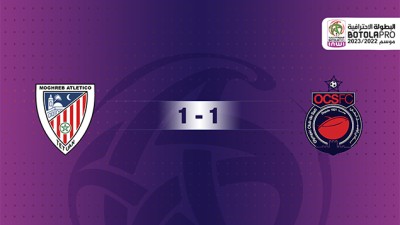 أولمبيك آسفي يتعادل مع المغرب التطواني 1-1