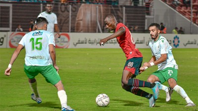 فريق أولمبيك آسفي ينهزم أمام ضيفه مولودية وجدة 1-2