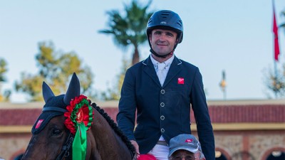 الدوري الملكي المغربي للقفز على الحواجز (محطة تطوان): الفرنسي أوليفيي بيرو يفوز بجائزة صاحب السمو الملكي ولي العهد الأمير مولاي الحسن