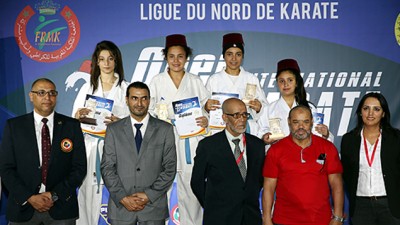 2è Open international de Karaté de Fès : Le Maroc 1-er avec 55 médailles