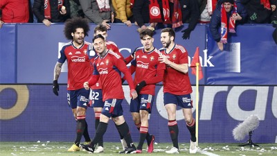 Demi-finale aller de la Coupe du Roi d'Espagne.. Ezzalzouli donne l’avantage à Osasuna