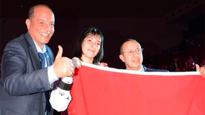 الاقصائيات الافريقية المؤهلة لأولمبياد طوكيو 2020 بالرباط (التايكوندو): تأهل البطلة المغربية أميمة بوشتي (وزن أقل 49 كلغ)