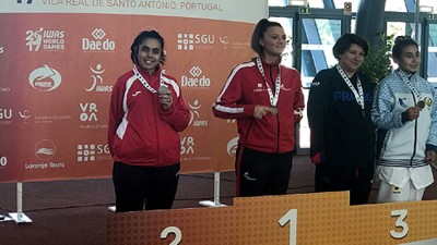 Jeux Mondiaux IWAS 2017 (para-taekwondo): médaille d’argent pour la Marocaine Rajaa Akarmach