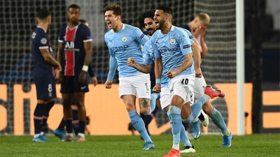 دوري أبطال أوروبا في كرة القدم.. مانشستر سيتي يهزم سان جرمان 2-1 ويخطو نحو النهائي