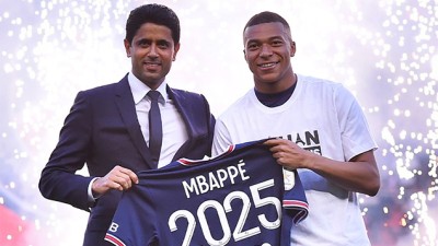 بطولة فرنسا لكرة القدم.. نادي سان جيرمان يعلن رسميا تجديد عقد المهاجم مبابي حتى 2025