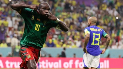 Mondial-2022 "3è journée/Groupe G".. Le Cameroun éliminé malgré sa victoire 1 à 0 face au Brésil