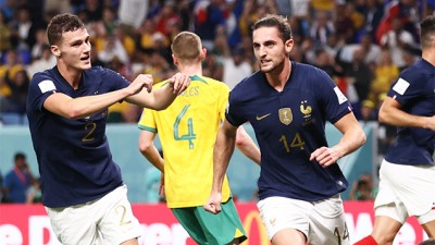 Mondial-2022 (1ère journée-Groupe D).. Victoire de la France face à l’Australie (4-1)