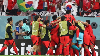 Mondial-2022 "3è journée/Groupe H".. La Corée du Sud en 8-èmes de finale après sa victoire 2-1 sur le Portugal