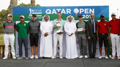 بطولة قطر للغولف 2019: التتويج دنماركي والمغربي أيوب إد عمر في المركز الثاني مناصفة