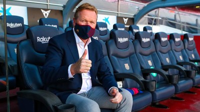 Ronald Koeman entraîneur du FC Barcelone jusqu'en 2022 (club)