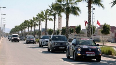إعطاء الانطلاقة الرسمية للدورة العاشرة لرالي المسيرة الخضراء