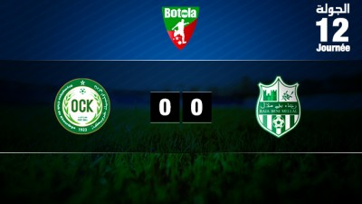 Le Raja de Béni Mellal tenu en échec par l'Olympique de Khouribga (0-0)