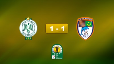Coupe de la confédération africaine : Match nul (1-1) du Raja de Casablanca face au FC Nouadhibou