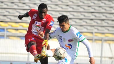 فريق الرجاء الرياضي ينهزم بميدانه أمام فريق حسنية أكادير 0-1 ' البطولة الوطنية الاحترافية "إنوي" (الدورة 11)'