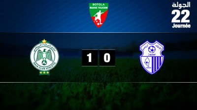 Le Raja de Casablanca s'impose face à l'Ittihad de Tanger (1-0)
