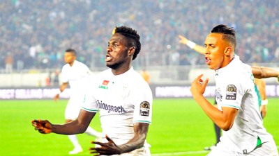 Ligue des Champions de la CAF (Groupe D/3è journée): Victoire du Raja de Casablanca face à la Jeunesse sportive de Kabylie (2-0)