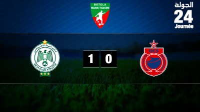 Le Raja de Casablanca s'impose face à l’Olympic de Safi (1-0) et s’empare de la position de dauphin