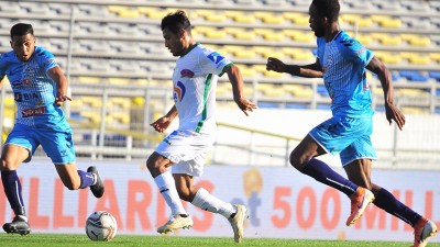 Le Raja de Casablanca s'impose à domicile (1-0) face a l'US Monastir de Tunisie 'Coupe de la CAF (2è tour préliminaire additionnel/aller)'